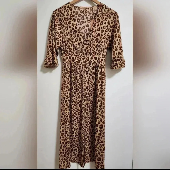 Scotch & Soda Animal print button-down dress - Picture 3 of 8